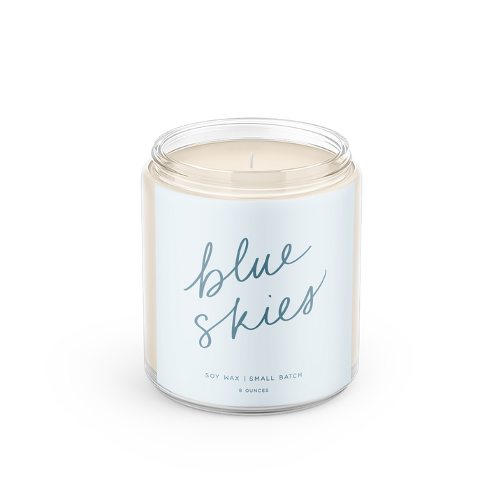 Blue Skies - Candle