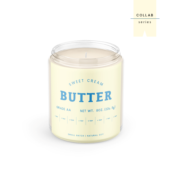 Collaboration Series: Sweet Cream Butter - Candle
