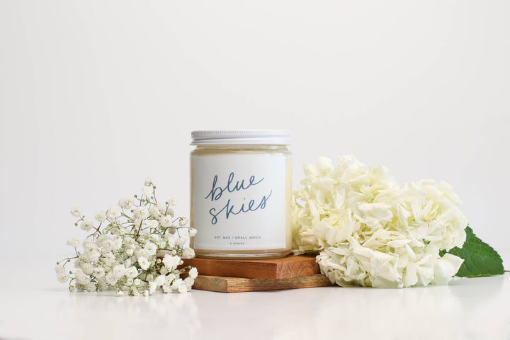 Blue Skies - Candle